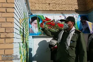 زنگ مقاومت به&zwnj;مناسبت هفته بسیج در ملایر بصدا در آمد