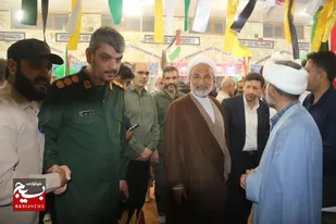 افتتاح نمایشگاه طرح اسوه در شهرستان دشتستان