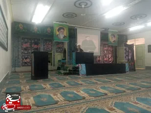 مراسم سوگواری به مناسبت شهید راه خدمت آیت الله رئیسی و هیئت همراه در لشکر عملیاتی ۷ ولیعصر(عج)