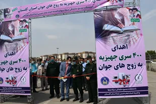 توزیع و اهدا 400 سری جهیزیه به نوعروسان کم برخوردار
