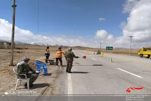 حضور فعال و خودجوش بسیجیان پایگاه مقاومت بسیج شهدای دزج دهاقان برای مقابله با کرونا