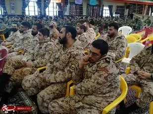 مراسم جشن ویژه سربازان و بسیجیان لشکر عملیاتی پنج نصر