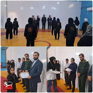 تجلیل از ورزشکاران مدال آور کونگ فو کار  در شهرستان اندیکا