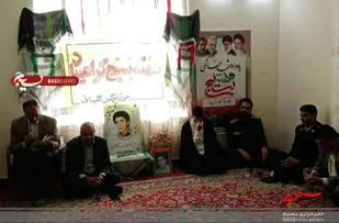 برگزاری یادواره خانگی شهید عباس ستاری مقدم در گلباف