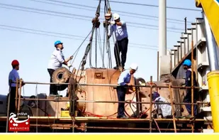 آغاز تعمیرات اساسی واحد شماره یک گازی نیروگاه شهید رجایی&nbsp;