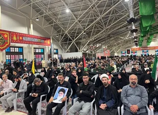 مراسم اربعین شهدای اقتدار ایران اصفهان