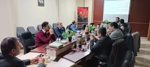 جلسه کارگروه تخصصی آب و محیط زیست سازمان بسیج مهندسین عمران و معماری کشور