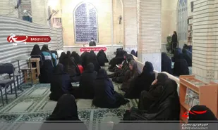 برگزاری  کلاس سواد رسانه در مسجد جامع شهر راین توسط حوزه خواهران کوثر