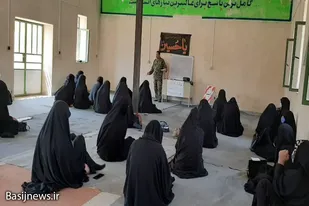فراخوانی گردان کوثر بسیج جامعه زنان ناحیه رزن