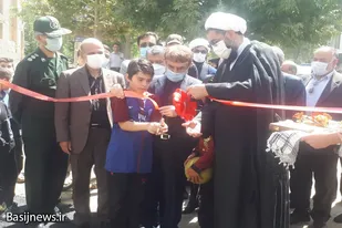افتتاح مجتمع اداری فرهنگی شهید مدنی در همدان