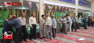 آیین باشکوه تجلیل و دست بوسی از سادات تربت&zwnj;جامی+فیلم و تصاویر