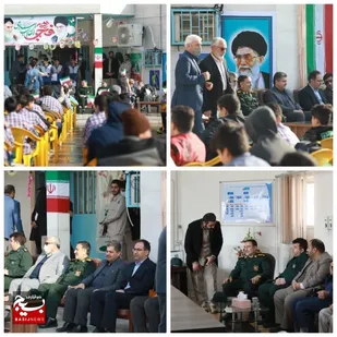 زنگ انقلاب درمدرسه راهنمایی شهدای صنعت نفت اهواز نواخته شد