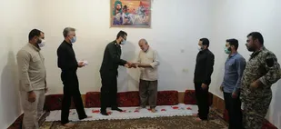 دیدار با پیشکسوتان دفاع مقدس دهستان منیوحی