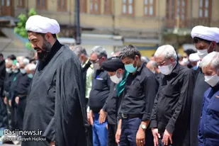 اقامه نماز ظهر عاشورا در دارالمومنین همدان