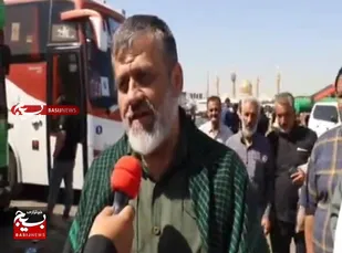 گفتگویی اختصاصی خبرگزاری بسیج با سردار آتانی فرمانده سپاه استان قزوین در مرقد مطهر امام خمینی(ره)