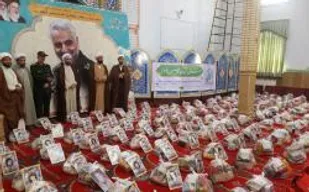 رزمایش کمک مومنانه در بخش قره چای با حضور مسئول نمایندگی ولی فقیه در سپاه روح الله استان مرکزی
