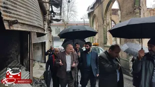 بازدید رئیس سازمان بسیج اصناف و بازار کشور از بازار رشت