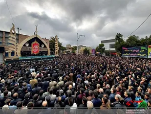 اجتماع بزرگ حسینی در شهیدگاه اردبیل
