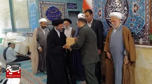 تکریم و معارفه امام جمعه شهر بسطام+ تصاویر