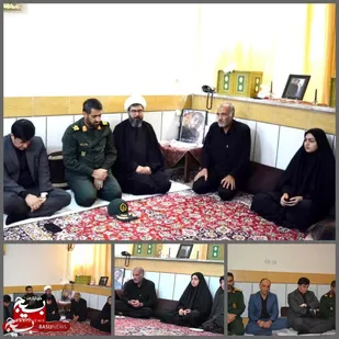 تجلیل از خانواده&zwnj;های والامقام شهیدان حسین احمدی و روح&zwnj;الله توسلی در الیگودرز
