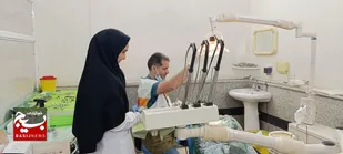 ارائه خدمات رایگان دندان&zwnj;پزشکی به ۵۰ نفر از محلات پردیس و فدک شاهرود