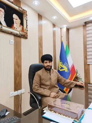 تبریک مسئول دفتر نمایندگی ولی&zwnj;فقیه در سپاه میناب به مناسبت آغاز امامت حضرت ولی&zwnj;عصر (عج)