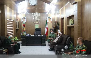 تقدیر و تشکر از فرمانده دانشکده پدافند هوایی شاهین شهر