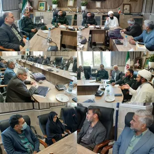 دیدار فرمانده سپاه با رئیس و اعضای شورای اسلامی شهر پیشوا