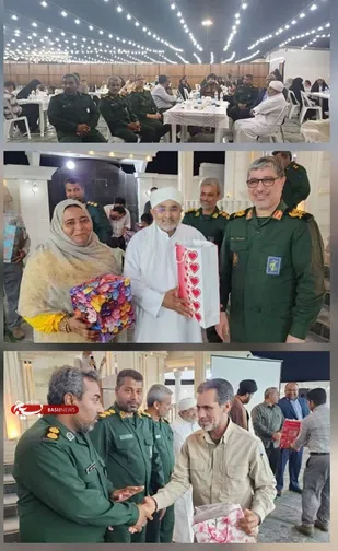 تجلیل از جهادگران شهرستان میناب با حضورسردار امیری جانشین سپاه امام سجاد (ع) هرمزگان