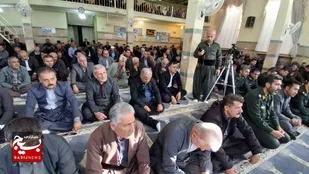 برگزاری مراسم گرامیداشت هفته بسیج در پاوه