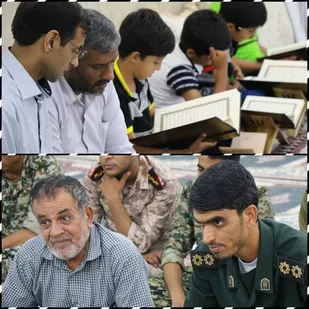 برگزاری محفل انس با قرآن در پایگاههای مقاومت بسیج میناب