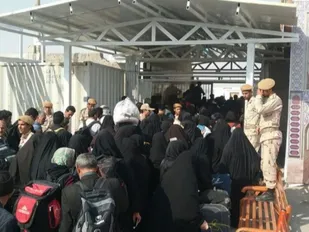 ۳ میلیون و ۵۰۴ هزار زائر از مرز مهران تردد کردند