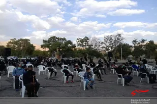 مراسم اربعین حسینی و سالگرد شهادت سردار همدانی در گلزار عاشورا ملایر