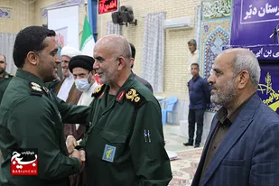 فرمانده جدید سپاه سیدالشهدا شهرستان دیر معرفی شد
