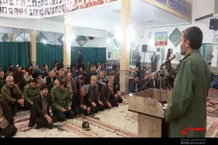 دیدار کارکنان سپاه و بسیجیان با امام جمعه ملایر