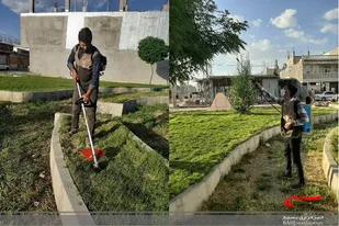 اقدام جالب بسیج مهندسین کشاوری و منابع طبیعی سپاه فتح در یاسوج