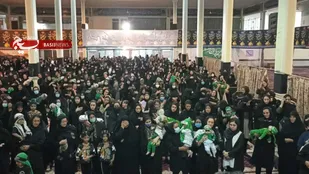 همایش شیرخوارگان حسینی در میاندوآب برگزار شد