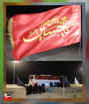 خدمات جهادی موکب خدام امام حسین (ع) هندیجان به زائران و رزمندگان