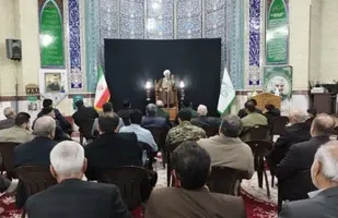 مراسم گرامیداشت شهدای حادثه تروریستی کرمان در پیشوا