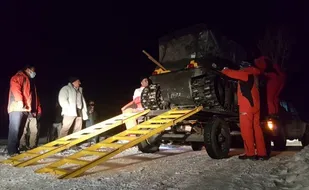 انجام هفت عملیات امدادی  و نجات 10 گرفتار از برف و کولاک