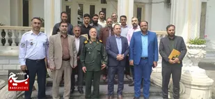 تقدیر از عوامل تشییع شهدای خوشنام در بابل