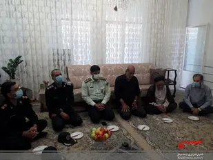 سرکشی ازخانواده شهیدامنیت مهدی معماری توسط مسئولین شهرستان خمین