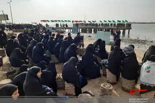بازدید دانش&zwnj;آموزان شهرستان&zwnj;های رزن و درگزین از مناطق عملیاتی جنوب کشور