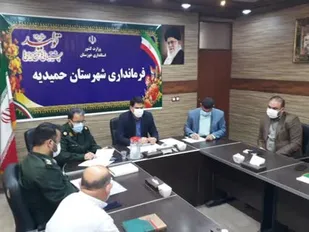 برگزاری جلسه ستاد گرامیداشت هفته دفاع مقدس و هیئت اندیشه ورز حمیدیه