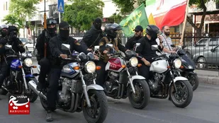 رژه اقتدار نیروهای مسلح استان قزوین به مناسبت آزاد سازی فتح خرمشهر