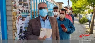 حضور گسترده مردم لرستان در شعب اخذ رای