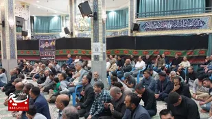 مردم دلیجان در سوگ شهدای خدمت