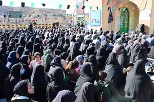برگزاری همایش بزرگ فاطمیون در بخش سراب میمه شهرستان دهلران