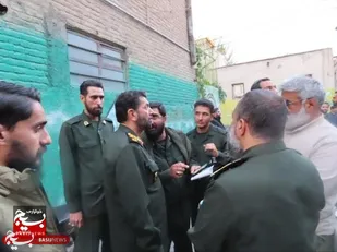 بازدید و سرکشی فرمانده سپاه حضرت محمد رسول الله&zwnj; (ص) تهران بزرگ از محله شهید رضا هرندی انجام شد.