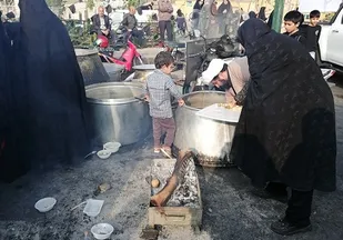 پیاده&zwnj;روی جاماندگان اربعین حسینی در تهران برگزار شد